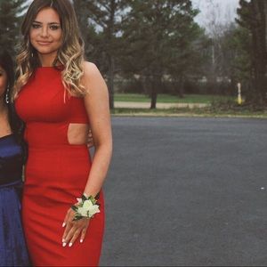 SHERRI HILL SIZE 0 FORMAL/PROM DRESS